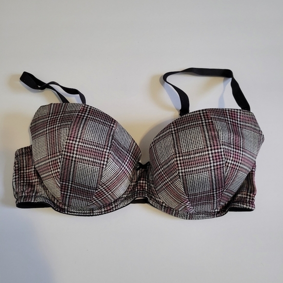 VICTORIA'S Secret Dream Angels Push-Up Bra Plaid | size 32DD - Picture 4 of 4
